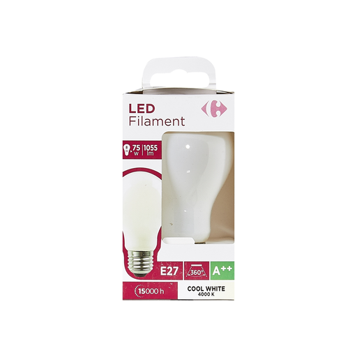 [3616180998852] CARREFOUR Bombilla LED 8W E27 1 unidad