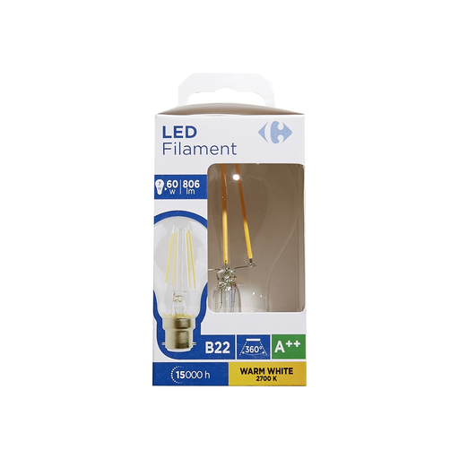 [3616180998876] CARREFOUR LED Bulb 7W B22 1 unit