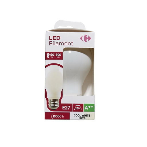 [3616180999927] CARREFOUR LED Bulb 7W E27 1 unit