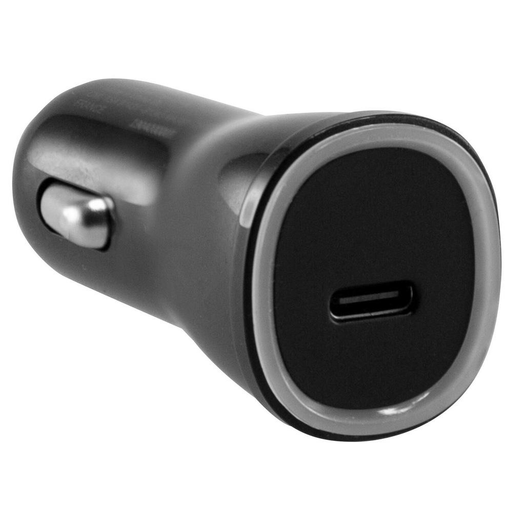 POSS Chargeur de voiture PD USB-C PSCACCPD18 Noir le chargeur
