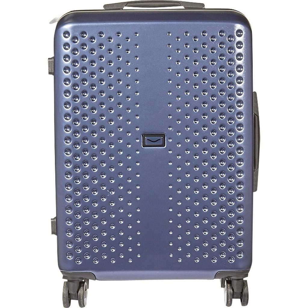 CARREFOUR Maleta Rígida ABS M 64cm Marina 4 Ruedas PC Dots 1 unidad