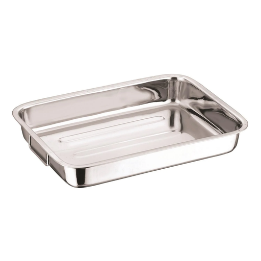 [3616181090920] CARREFOUR Stainless Steel Roasting Dish 40cm Uncoated HOME