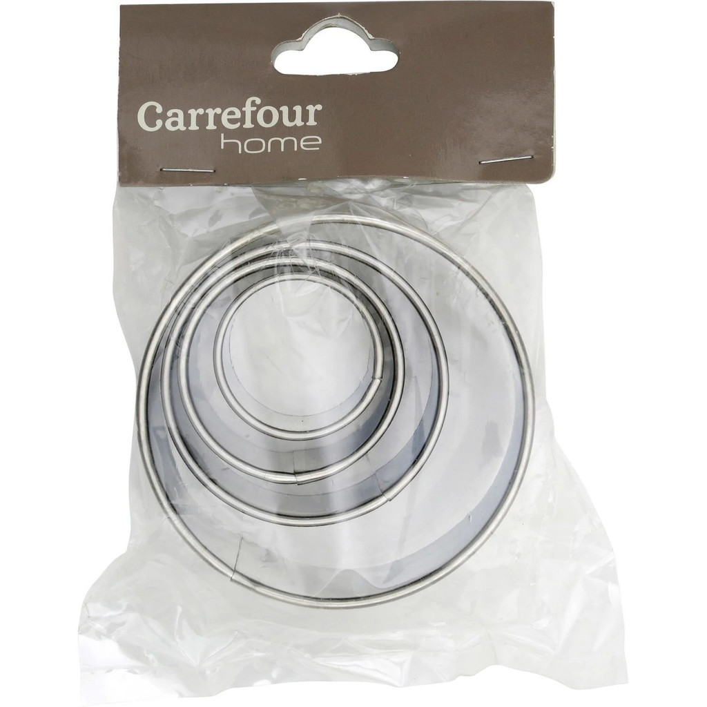 CARREFOUR HOME Cookie Cutters 4-pack