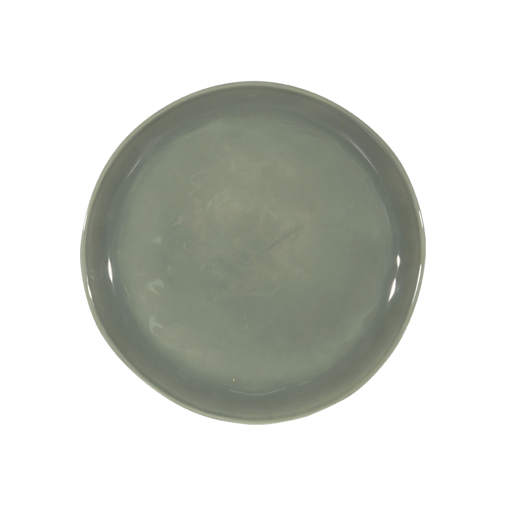 CARREFOUR Green dinner plate 27cm 1 unit