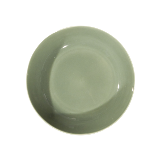 [3616181150761] CARREFOUR Green soup plate 22cm