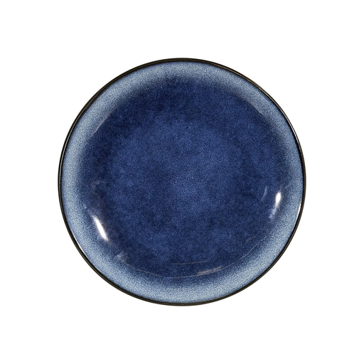 [3616181152963] CARREFOUR Plato de postre azul HOME 21cm