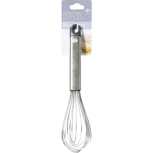 [3616181192105] CARREFOUR Fouet inox 25cm HOME le fouet