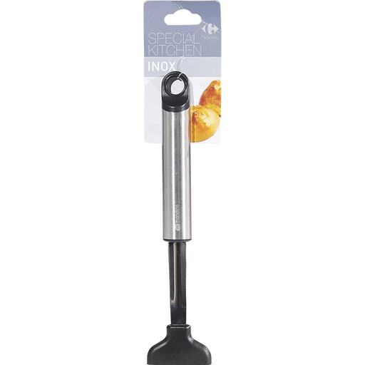 [3616181192150] CARREFOUR Pincel de acero inoxidable y nailon HOME le pinceau
