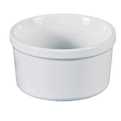 [3616181303525] CARREFOUR Ramequins Cerâmica Redondo 9,5cm Branco Ceracook HOME, lote de 2