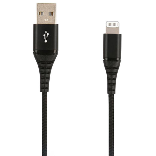 [3616181586089] POSS Câble light renforcé PSL-1REBK Noir le câble