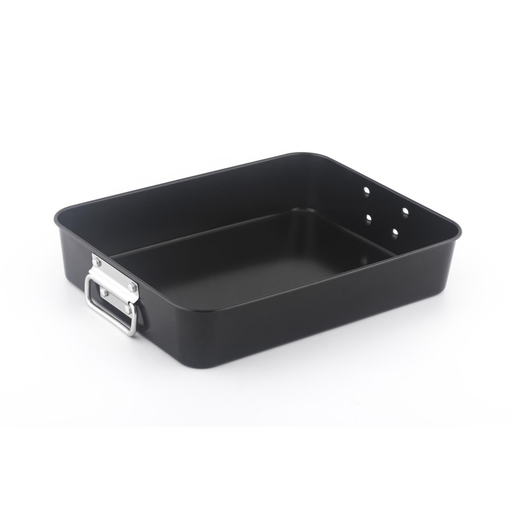 [3616181793838] CARREFOUR Rectangular Steel Baking Tray 34x26cm Non-Stick Coating HOME