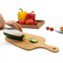CARREFOUR Planche à Découper en Bambou 35x16cm avec Manche HOME