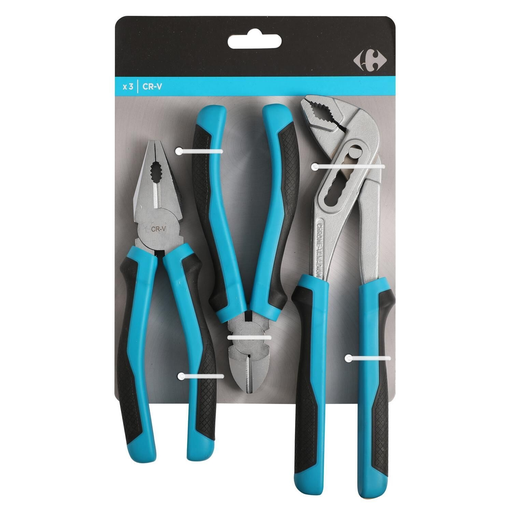 [3616181923518] CARREFOUR Set 3 pinces le set