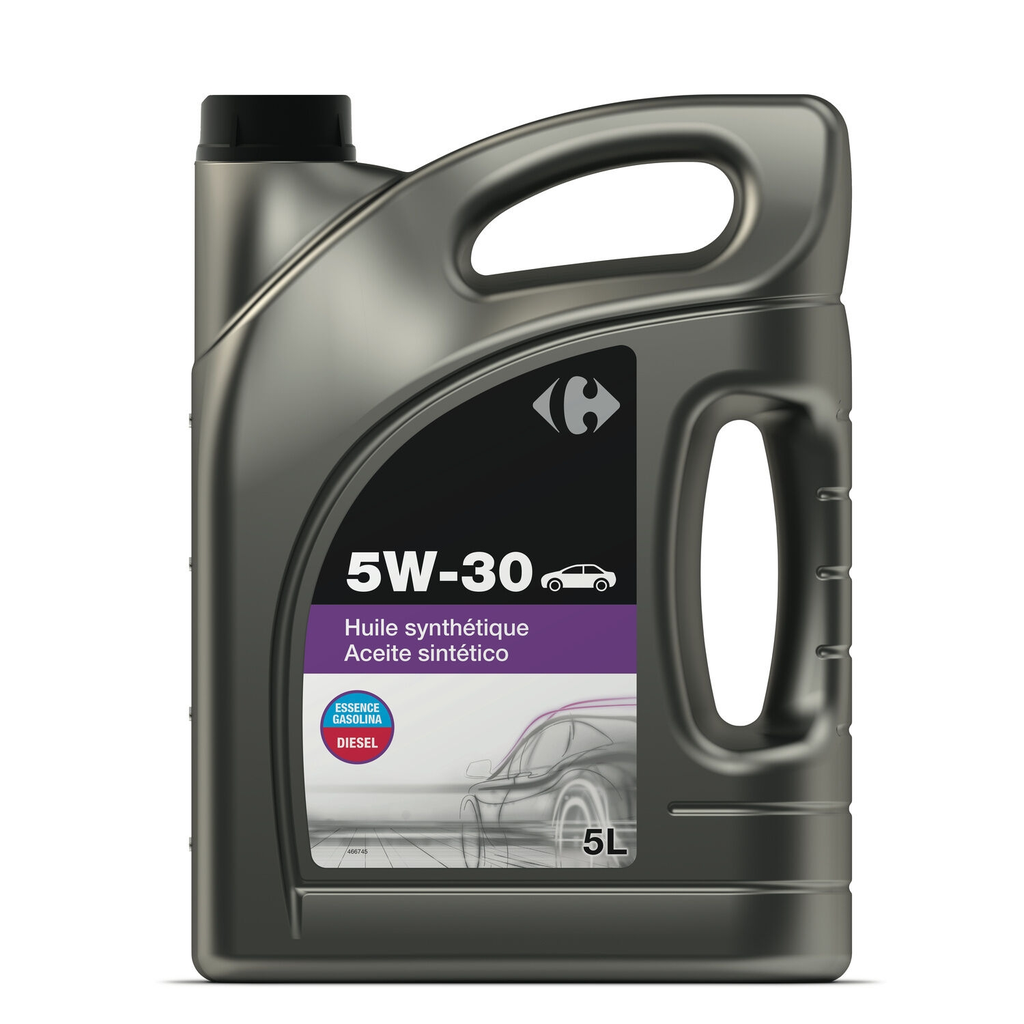 CARREFOUR Huile moteur 5W30 essence et diesel 5 L