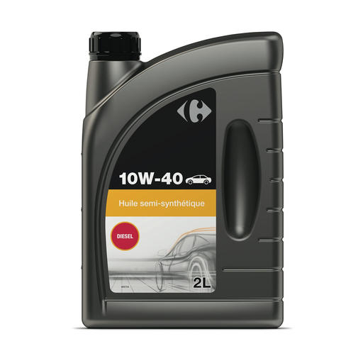 [3616182373657] CARREFOUR Huile moteur 10W40 DIESEL 2 L