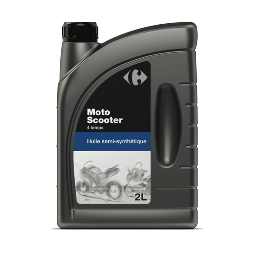 [3616182373718] CARREFOUR Huile moteur 4 temps 10W40 semi synt 2 L