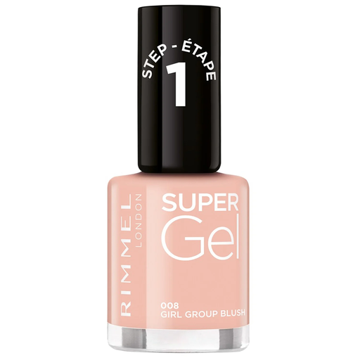 [3616301245766] RIMMEL Esmalte de uñas Super Gel Tono Girl Group Blush 008