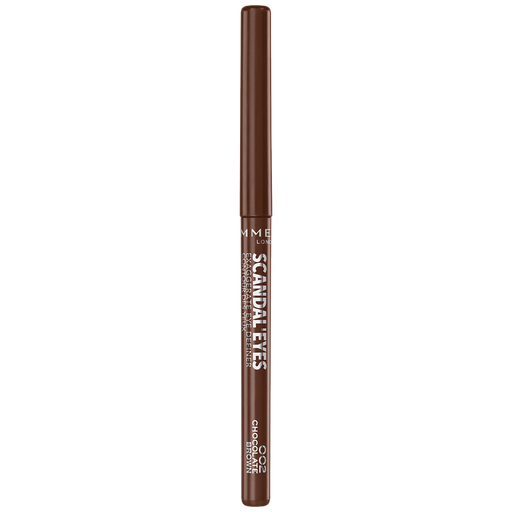 [3616301902287] RIMMEL Crayon Waterproof Crémeux Scandaleyes Exaggerate Definer Teinte Chocolate (002) le crayon yeux