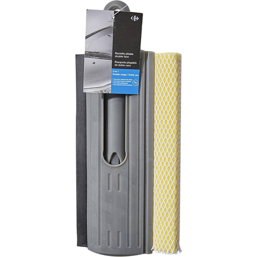 [3616473059574] CARREFOUR Foldable Window Squeegee 27x10x3cm