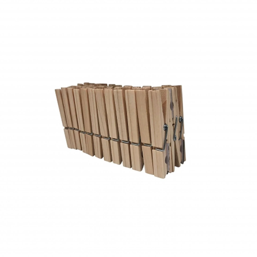 [3616473068286] CARREFOUR Pince à linge x20 en bois