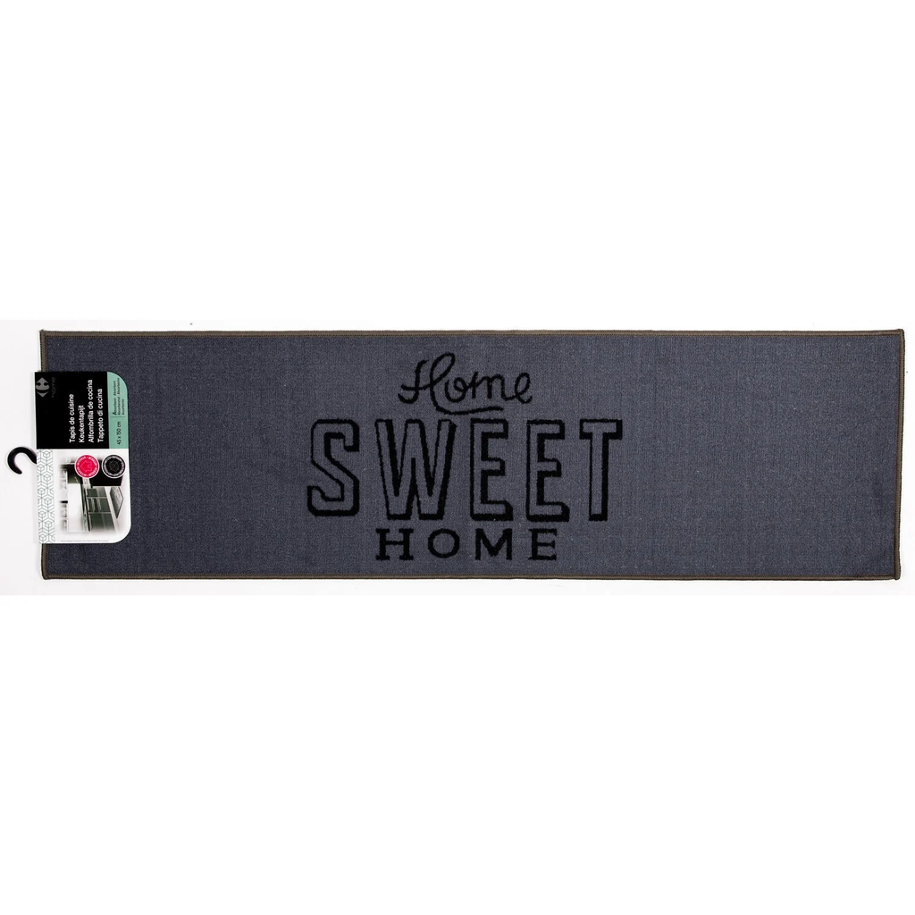 CARREFOUR Tapis imprimé HOME 45 x 150cm