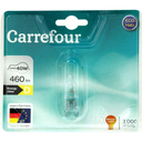 CARREFOUR Bombilla Halógena Cápsula G9 Blanco Cálido 40W, lote de 2
