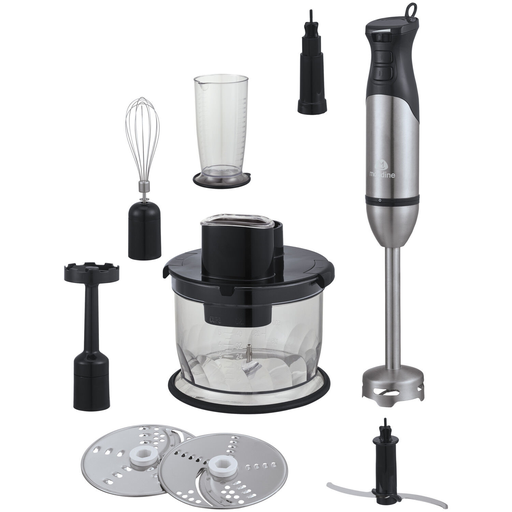 [3616473170477] MANDINE Multifunction hand blender MHB1200FS-21 Stainless Steel/Black the blender