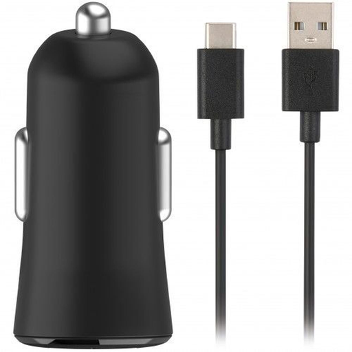 [3616473200587] POSS Cargador de coche con cable USBC Negro