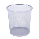 CARREFOUR Corbeille à papier en métal 7 litres
