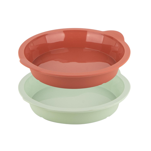 [3616473829368] CARREFOUR Moule à Gâteau Rond Silicone 24cm Sans Revêtement HOME