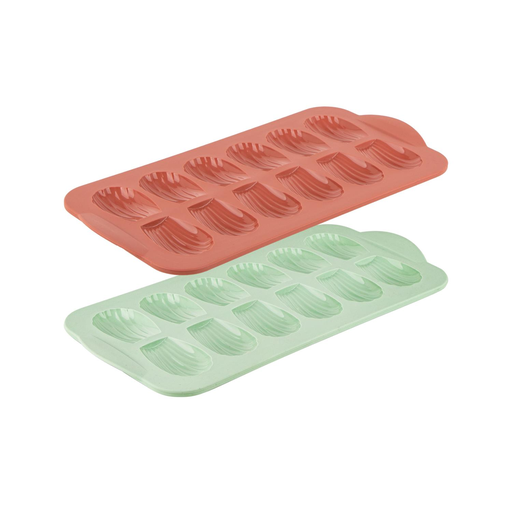 [3616473868459] CARREFOUR Moule 12 madeleines Silicone Sans Revêtement HOME
