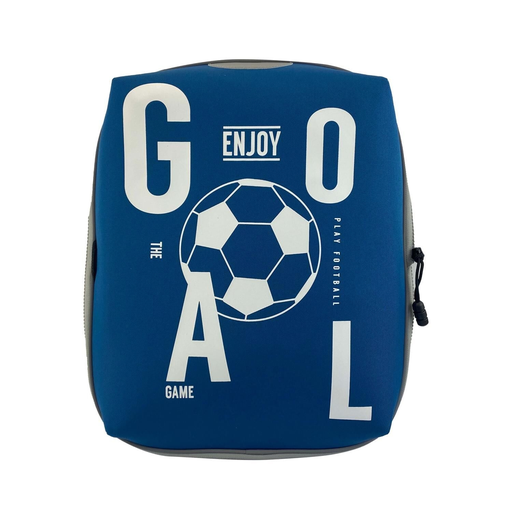 [3616473899620] CARREFOUR Backpack face Goal blue, 1 unit