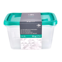 CARREFOUR Boîte de conservation x2 2 L