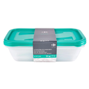 CARREFOUR Recipientes de conservação x2 2,4 L