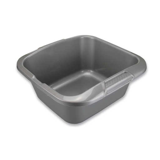 [3616474417663] CARREFOUR Cuvette gris metal 6 L