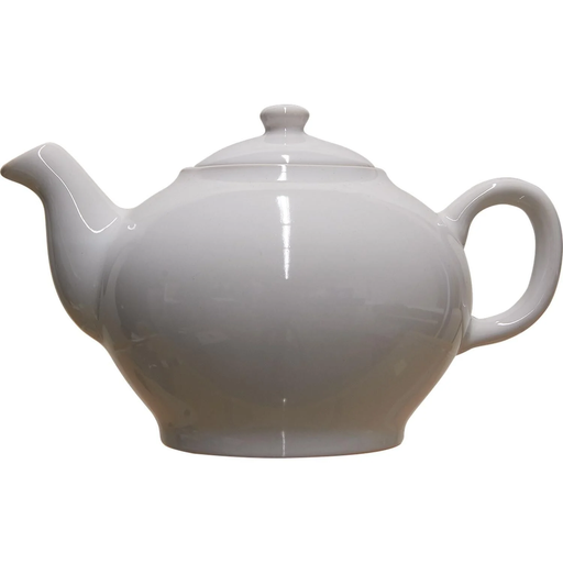[3616474441903] CARREFOUR Bule Branco em Faiança 11cm Essentiel HOME unidade