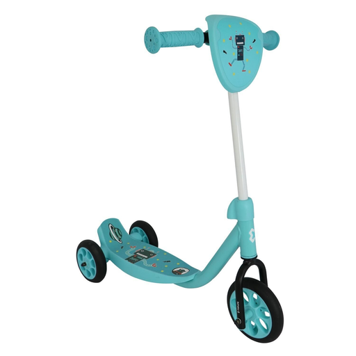 [3616474444904] TOPLIFE Trottinette 3 roues turquoise l'unité