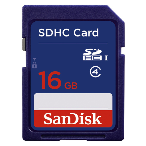 [0619659055646] SANDISK Cartão de memória SDHC Standard 16GB Cl.4
