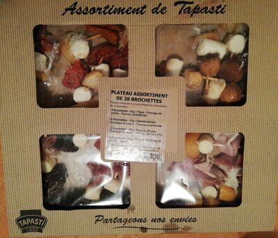 [3660071005440] FRAIS EMBALLE Assortiment de Brochettes pour Plats 230 g