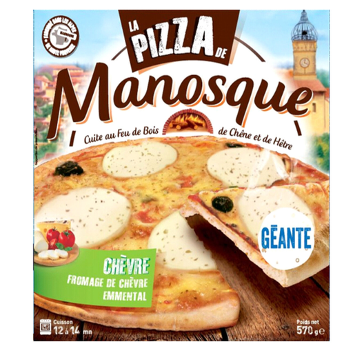 [3660140003773] LA PIZZA DE MANOSQUE Goat Cheese Pizza 570 g