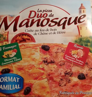 PIZZA DE MANOSQUE Royale 3 Fromages 570 g