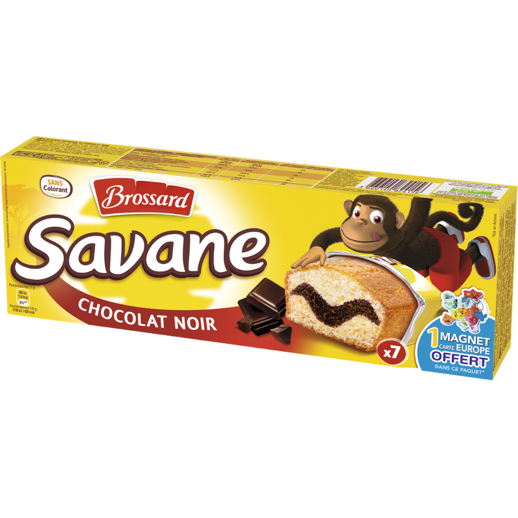 SAVANE Bolos mármore com chocolate negro 189 g