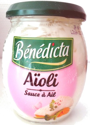 BENEDICTA Aioli Sauce 240 g