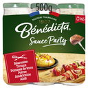 BENEDICTA Party sauce assortment 6 pots of 500 g