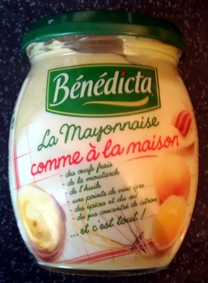 [3660603003111] BENEDICTA Mayonnaise Maison 235 g