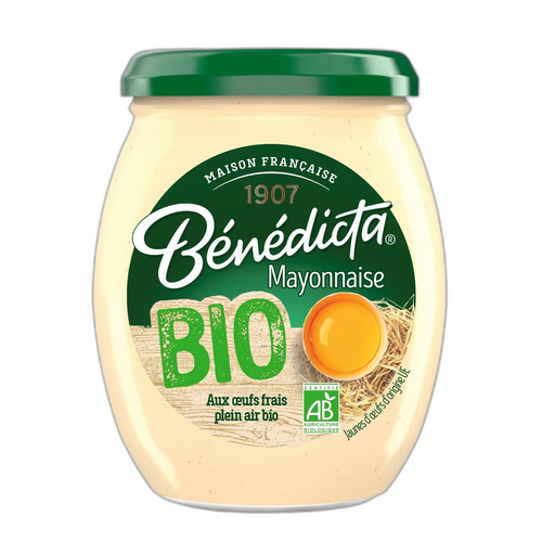 [3660603005122] BENEDICTA Mayonnaise bio aux œufs frais bio 260 g