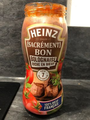 [3660603080570] HEINZ Bolognese Pasta Sauce 490 g