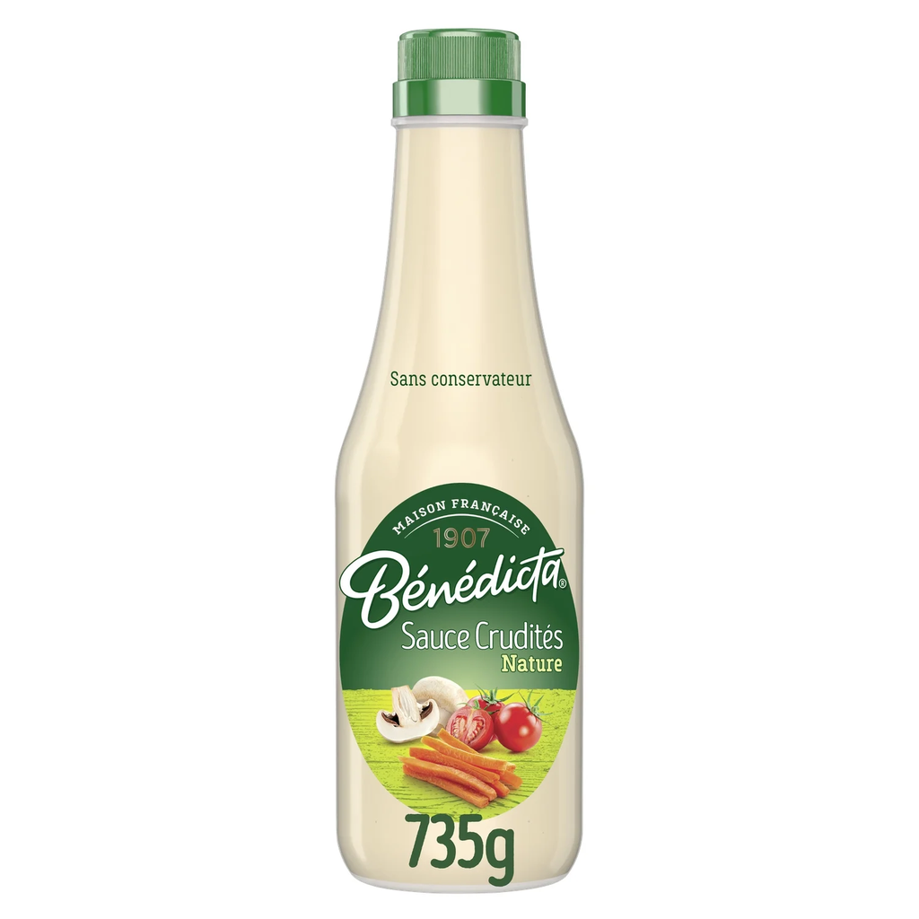 BENEDICTA Sauce Crudités Nature 735 g