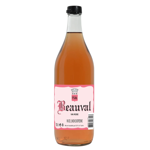[3660989067943] BEAUVAL Vin Rosé de l'Union Européenne 1 L