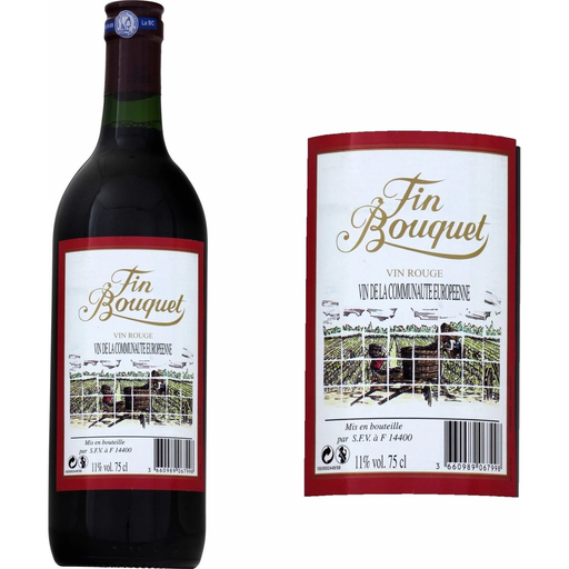 [3660989067998] FIN BOUQUET Vin Rouge de l'Union Européenne 75 cl